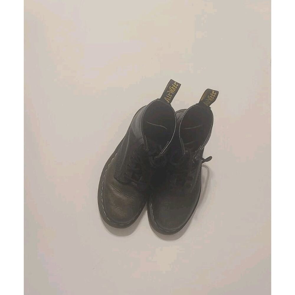 Dr. Martens 1490 AW004 Leather Boots - Black GUC Size EU 37 US 7